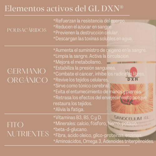 Elementos activos de GL DXN®