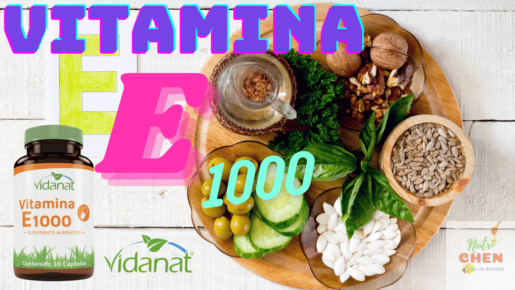 Venta de Vitamina E en Nutrichen Puebla