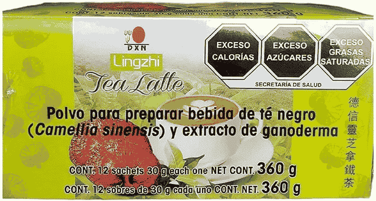 Venta de Te Latte con Ganoderma DXN en Puebla