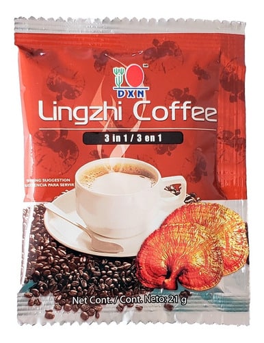 Cafe Lingzhi 3en1 con Ganoderma DXN